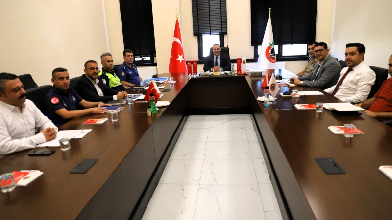 Altınözü'nde 10. Zeytin ve Gastronomi Festivali İçin Güvenlik Zirvesi