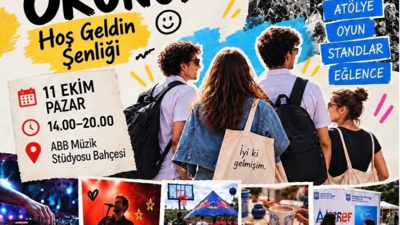 Ankara'da Üniversite Öğrencileri İçin 'Hoş Geldin' Şenliği Düzenlenecek