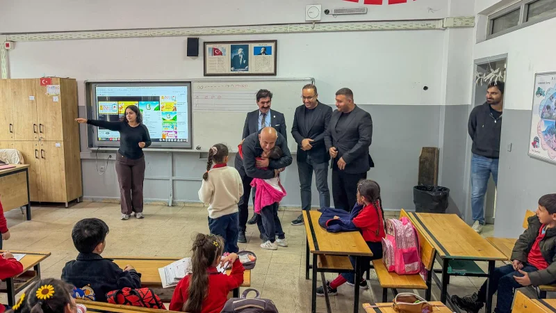 Arnavutköy Kaymakamı Mahmut Hersanlıoğlu'ndan Eğitim Kurumlarına Denetim Ziyareti