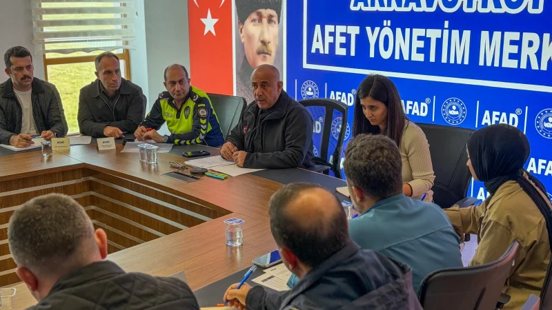 Arnavutköy'de Ulusal Afet Tatbikatı İçin Hazırlıklar Başladı