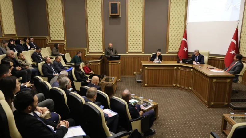 Artvin'de Bağımlılıkla Mücadele İçin Koordinasyon Toplantısı Düzenlendi