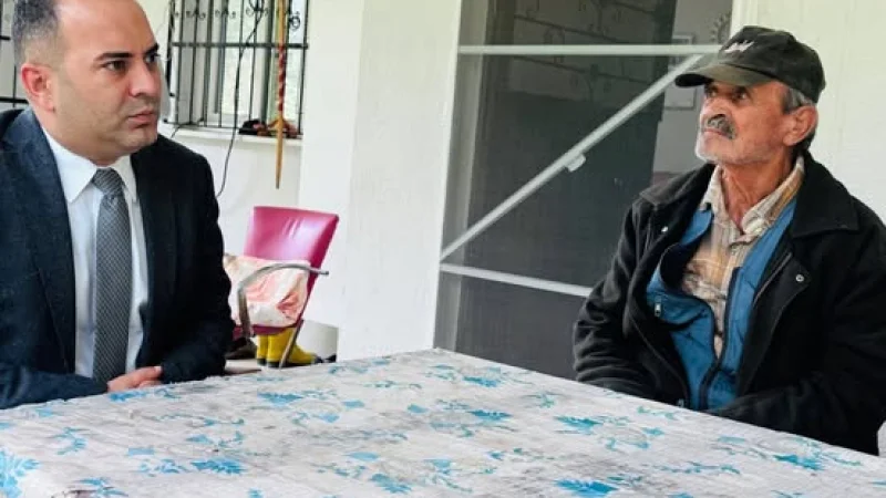 Bahçe Kaymakamı Mustafa Berk Çelik'ten Dünya Yaşlılar Günü'nde Anlamlı Ziyaretler