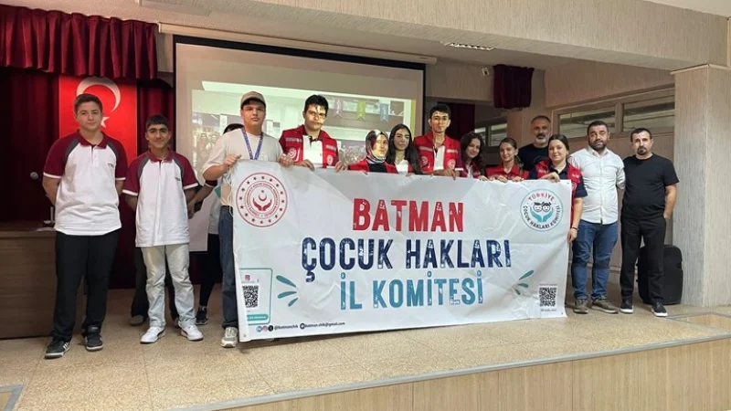 Batman'da İklim Değişikliği ve Çocuk Hakları Konusunda Farkındalık Çalışması