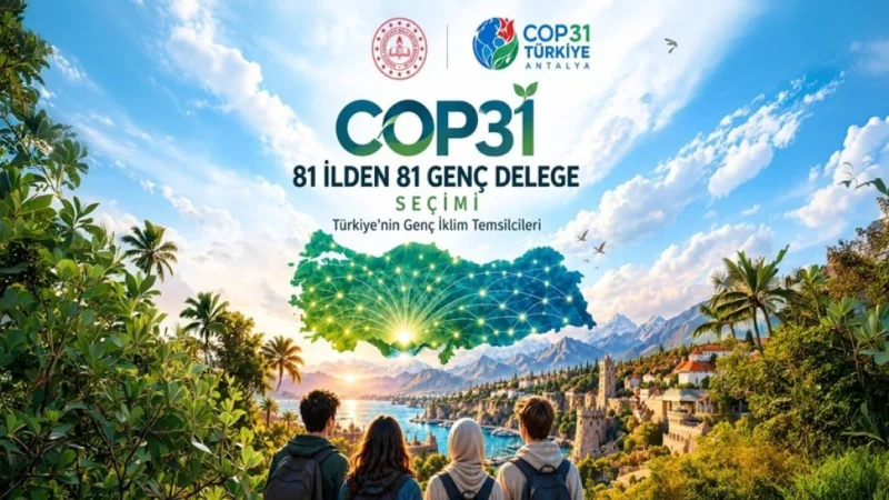 Bayburt'ta COP31 İçin Genç Delege Seçimi Başlıyor