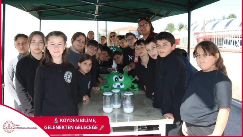 Bolu'da Öğrenciler 'Köyden Bilime, Gelenekten Geleceğe' Projesiyle Buluştu