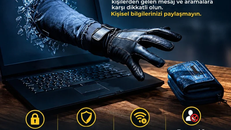 Burdur Emniyet Müdürlüğü'nden Dijital Güvenlik Uyarısı