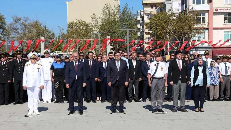 Çanakkale'de 19 Eylül Gaziler Günü Törenle Kutlandı