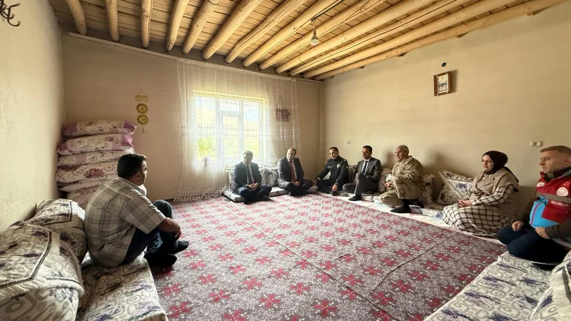 Çatak'ta Şehit Yakınları ve Gazilere Vefa Ziyareti