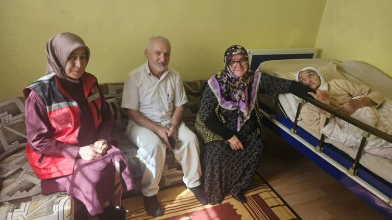 Erzurum'da Şehit Ailesine Vefa Ziyareti
