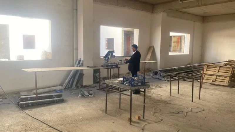 Erzurum'da Yeni Huzurevi İnşaatında Sona Yaklaşılıyor