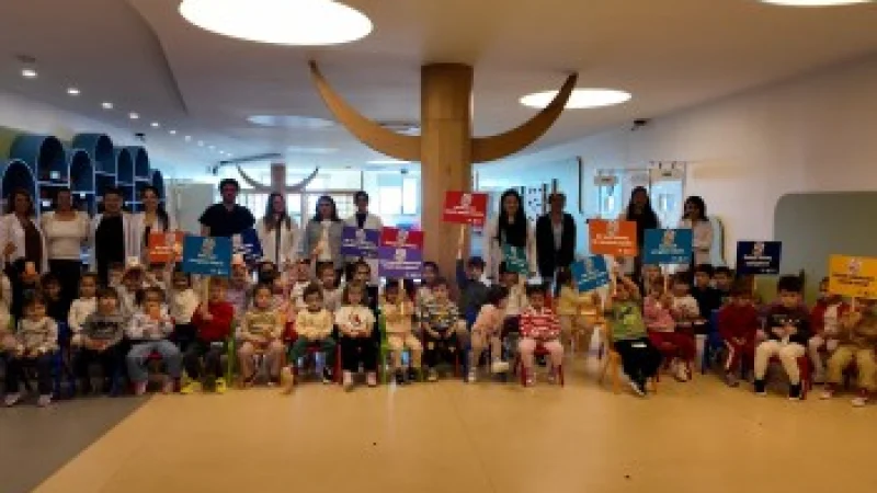 Eskişehir'de Minik Öğrencilerden Can Dostlara Ziyaret