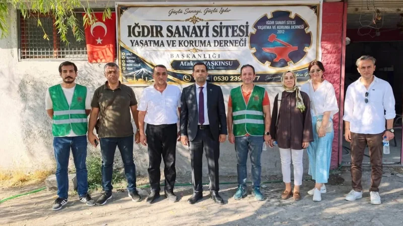 Iğdır'da Hava Kalitesini Artırmak İçin Sanayi Sitesinde Doğalgaz Denetimi