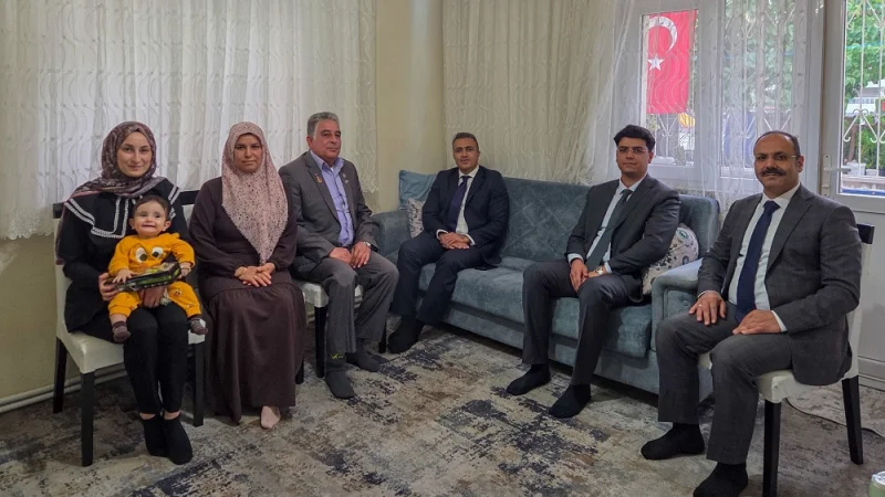 Karaman Valisi Çiçek'ten Şehit Aileleri ve Gazilere Ziyaret