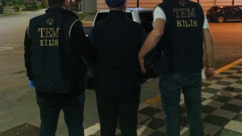 Kilis'te 9 yıldır aranan FETÖ firarisi yakalandı