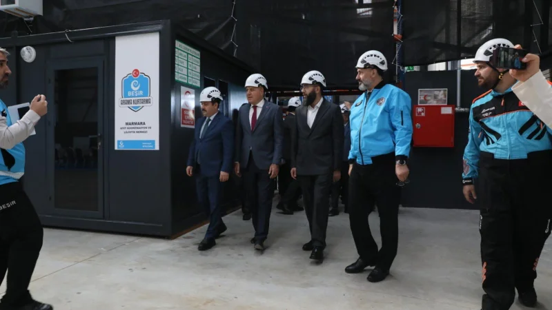Kocaeli'de Marmara Afet Koordinasyon ve Lojistik Merkezi Hizmete Girdi