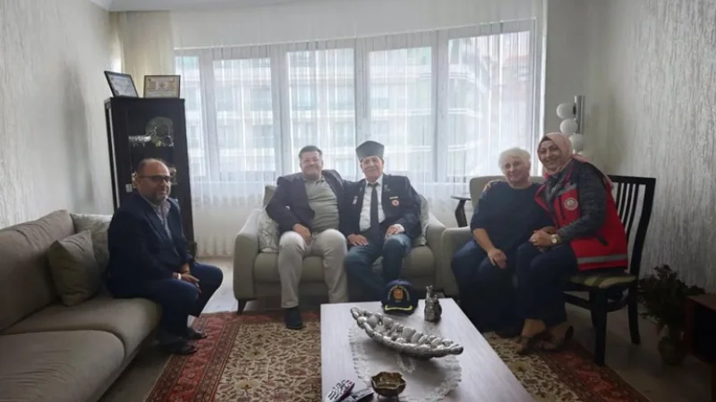 Konya Aile ve Sosyal Hizmetler İl Müdürlüğü'nden Şehit Aileleri ve Gazilere Ziyaret
