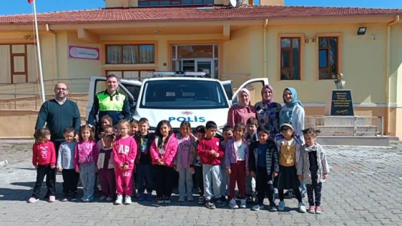 Korgun'da Minik Öğrencilere Trafik Güvenliği ve İlkyardım Eğitimi