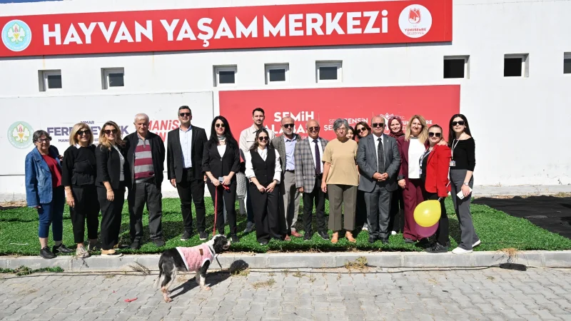 Manisa'da Farklı Kuşaklar Hayvan Yaşam Merkezi'nde Buluştu