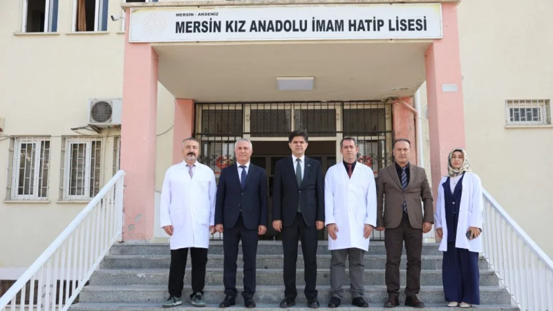 Mersin İl Milli Eğitim Müdürü Muhammed Özdemirci'den Okul ve MESEM Ziyareti