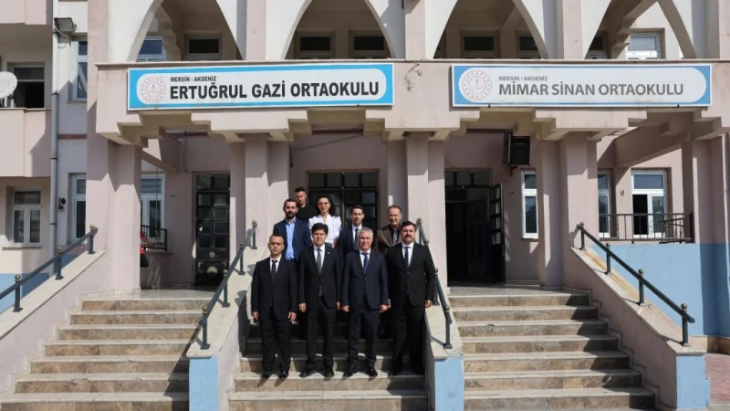 Mersin İl Milli Eğitim Müdürü Muhammed Özdemirci'den Okul Ziyareti