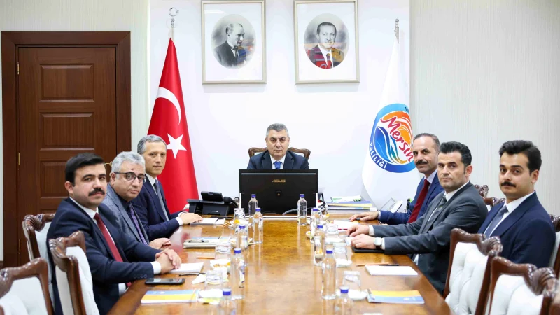 Mersin'de Kamu Hizmetleri İçin Koordinasyon Toplantısı