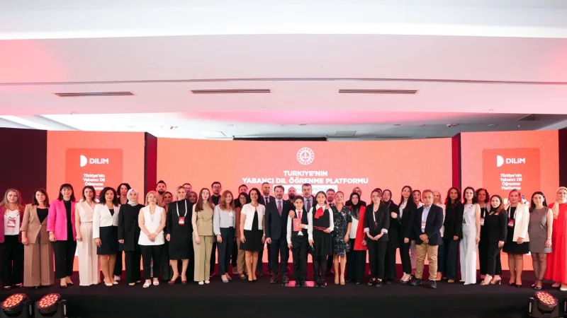 Millî Eğitim Bakanlığı Tarafından Türkiye'nin Yabancı Dil Öğrenme Platformu "DİLİM" Tanıtıldı
