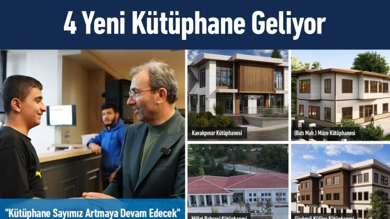 Pendik'te Kütüphane Sayısı 31'e Yükseliyor: Dört Yeni Kütüphane Yolda