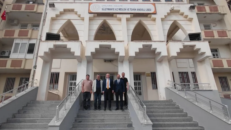 Şanlıurfa'da Okullara Hijyen ve Eğitim Denetimi