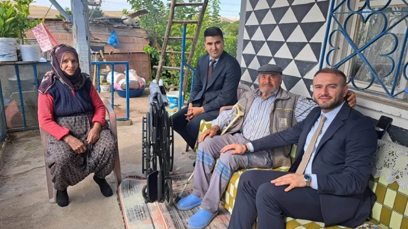 Yozgat'ta Vatandaşın Tekerlekli Sandalye Talebi Karşılandı