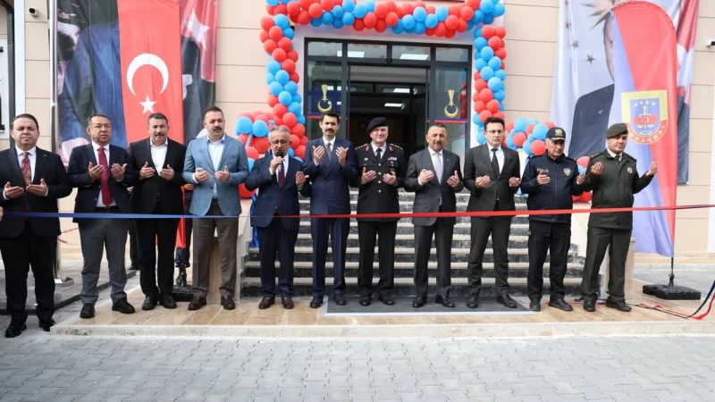 Zonguldak'ta Çaydeğirmeni Jandarma Karakol Komutanlığı Törenle Hizmete Açıldı