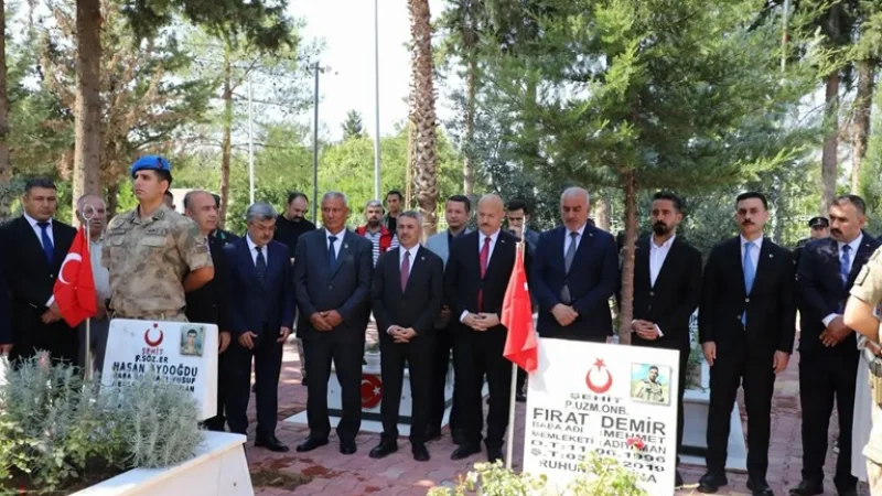 Adıyaman'da 19 Eylül Gaziler Günü Anma Töreni Düzenlendi