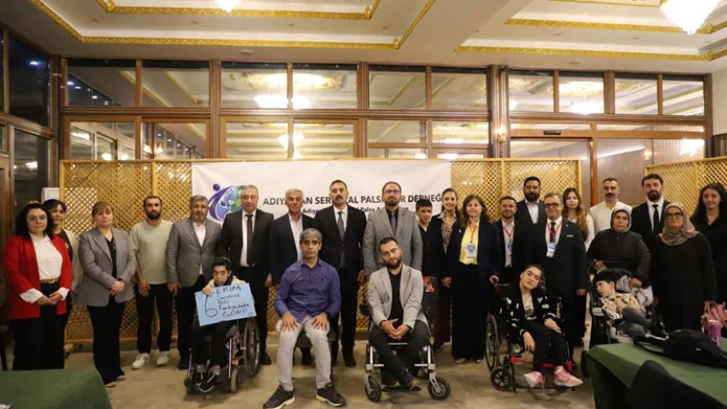 Adıyaman'da Dünya Serebral Palsi Farkındalık Günü Etkinliği Düzenlendi