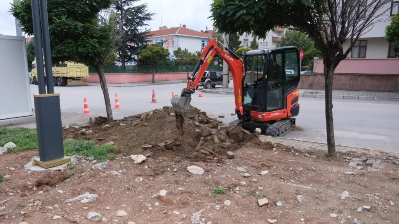 Akşehir'de Kuvayi Milliye Parkı Yeniden Düzenleniyor