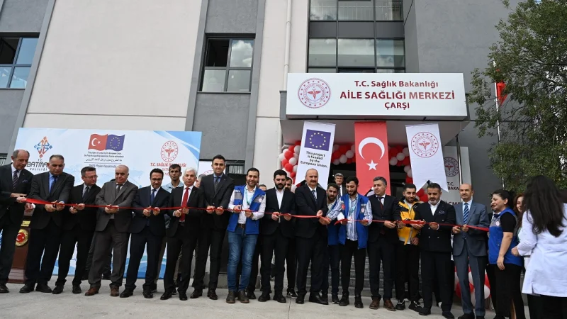 Batman'da 35 Milyon Liralık Göçmen Sağlığı Merkezi Hizmete Açıldı