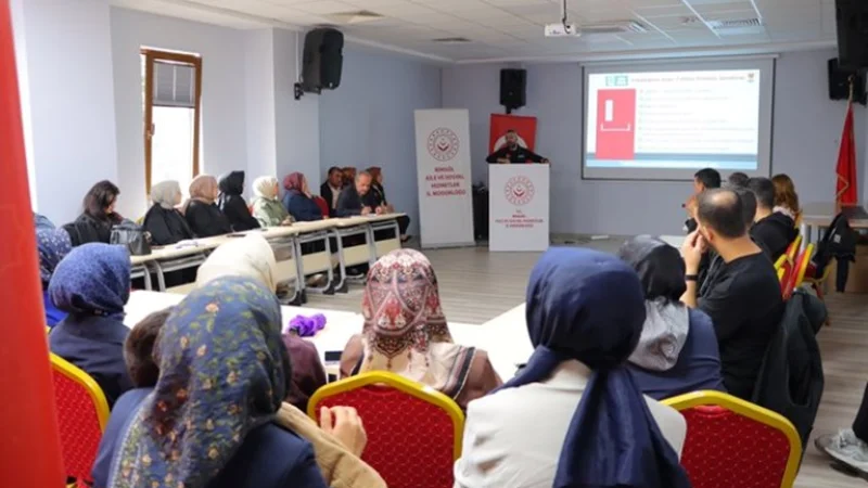 Bingöl'de Sosyal Hizmet Personeline Afet ve Acil Durum Eğitimi