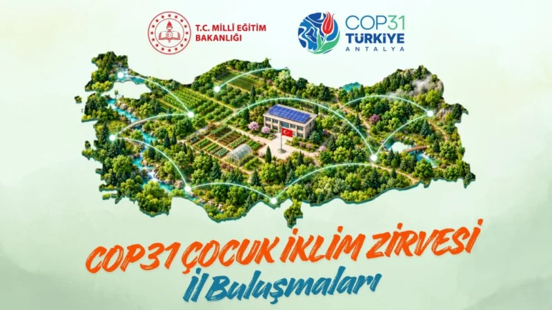 Bursa'da Öğrenciler COP31 Çocuk İklim Zirvesi İçin Hazırlanıyor