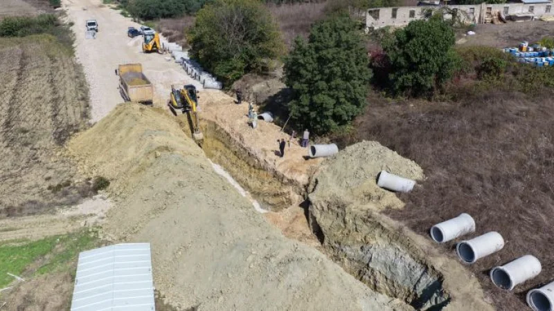 Bursa'da Yeni Atatürk Bulvarı İçin Altyapı Çalışmaları Başladı