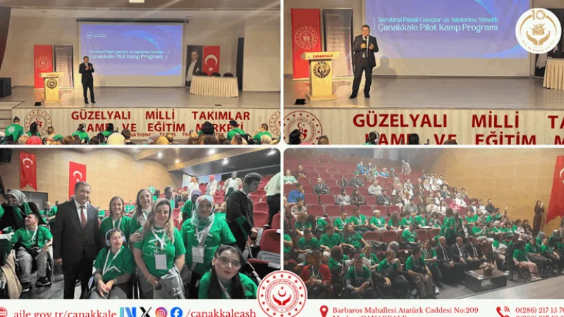 Çanakkale'de Serebral Palsili Gençler İçin Özel Kamp Programı