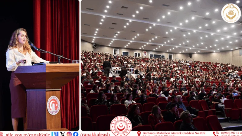 Çanakkale'de Üniversite Öğrencilerine 'Saygılı Yaşam ve Güvenli İlişkiler' Eğitimi