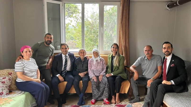 Defne Kaymakamından Yaşlılar Günü'nde Anlamlı Ziyaret