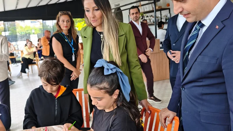 Defne'de 'Yüreğimizdeki Işık' Projesi Kapsamında Çocuklar ve Misafirler Buluştu