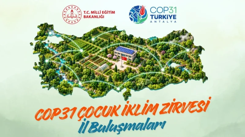Düzce'de Öğrenciler 'COP31 Çocuk İklim Zirvesi' İçin Hazırlanıyor