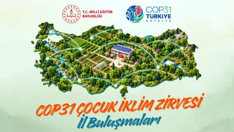 Edirne'de Öğrenciler 'COP31 Çocuk İklim Zirvesi' İçin Hazırlanıyor