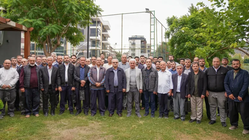 Finike'de Din Görevlileri Kahvaltıda Buluştu