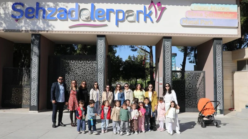 Gölmarmaralı Minikler Şehzadelerpark’ı Ziyaret Etti