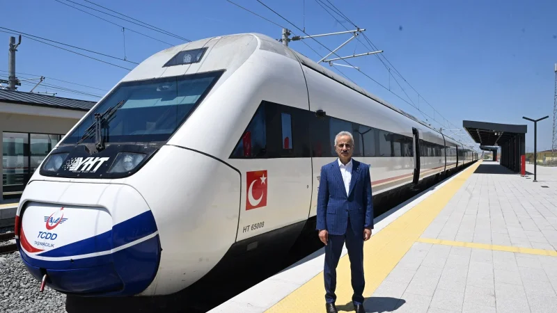 Halkalı-Kapıkule Hızlı Tren Hattı Çerkezköy-Kapıkule Kesimi 9 Ekim’de Hizmete Giriyor