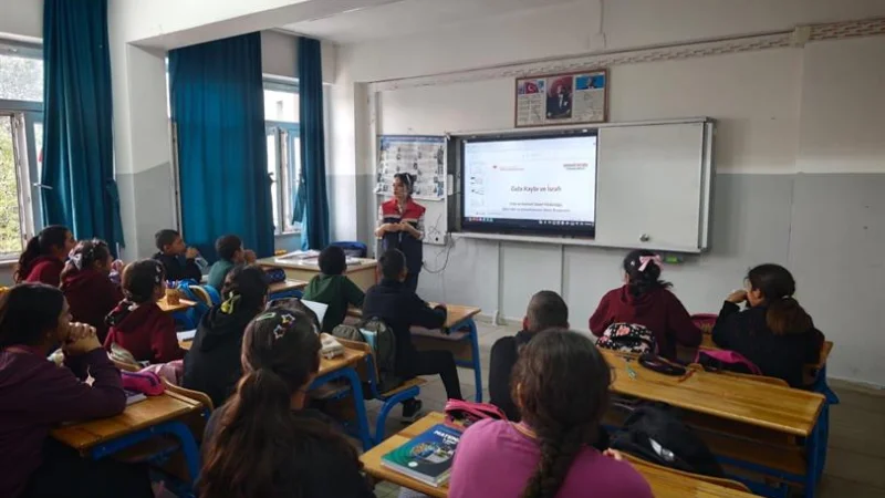 Iğdır'da Öğrencilere Gıda İsrafı Konusunda Bilinçlendirme Eğitimi