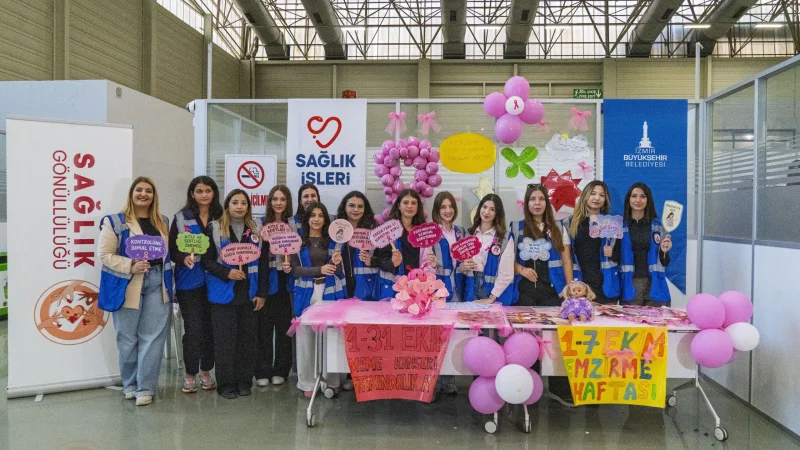 İzmir'de Meme Kanseri ve Emzirme Farkındalığı İçin Etkinlikler Düzenleniyor