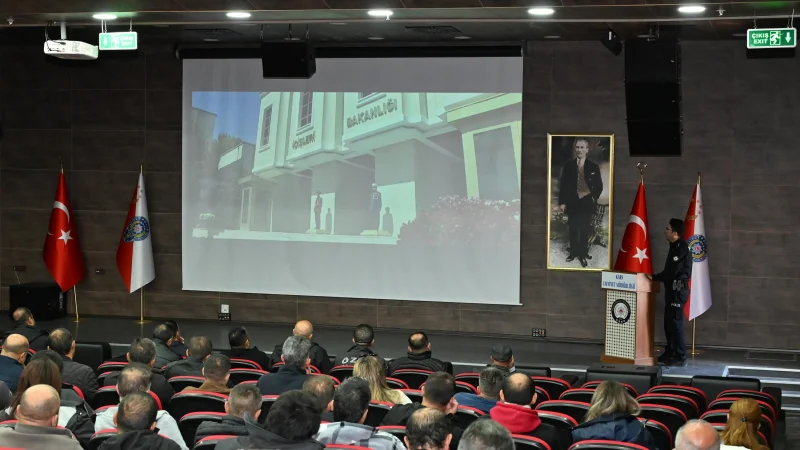Kars'ta Özel Güvenlik Görevlilerine Kapsamlı Eğitim