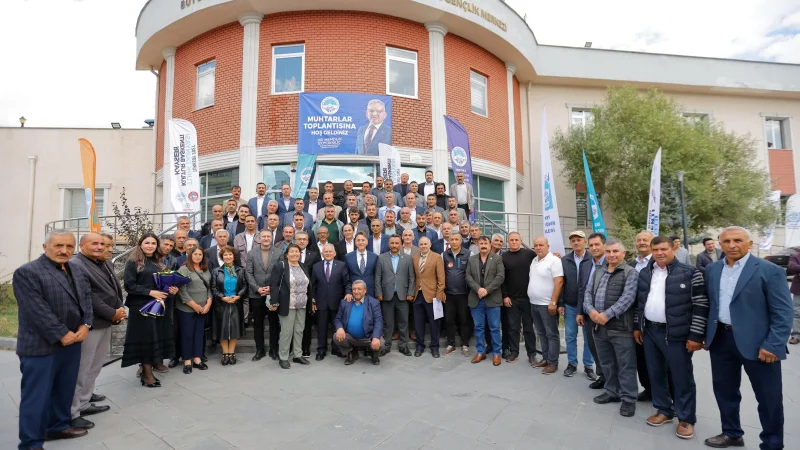 Kayseri Büyükşehir Belediyesi'nden Develi'de Muhtar Buluşması ve Yatırım İncelemesi